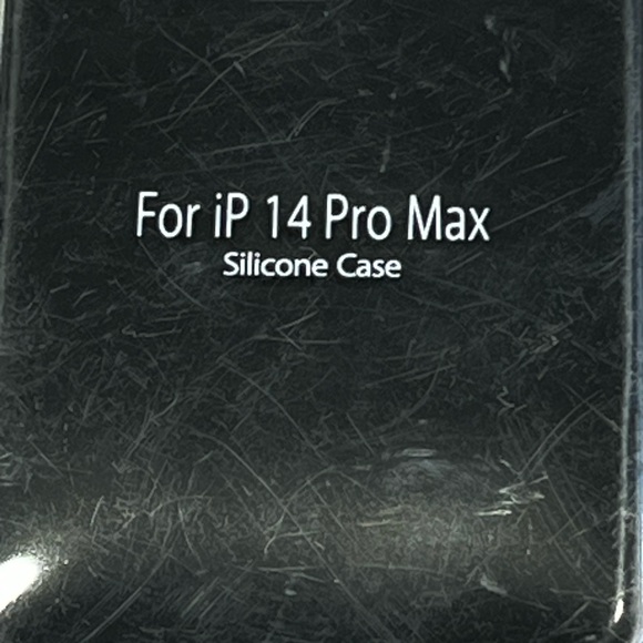 Black iPhone 14 Pro Max silicone phone case, NWOT - Picture 4 of 4